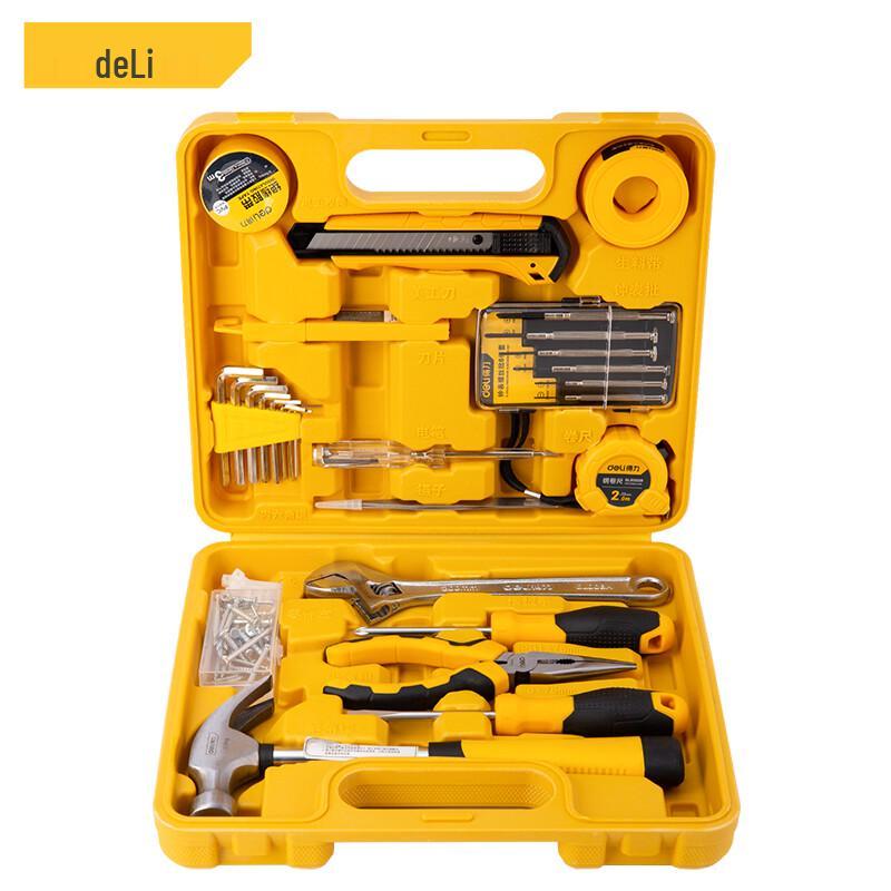 Deli 28-piece Multi-function Hardware Tool Kit