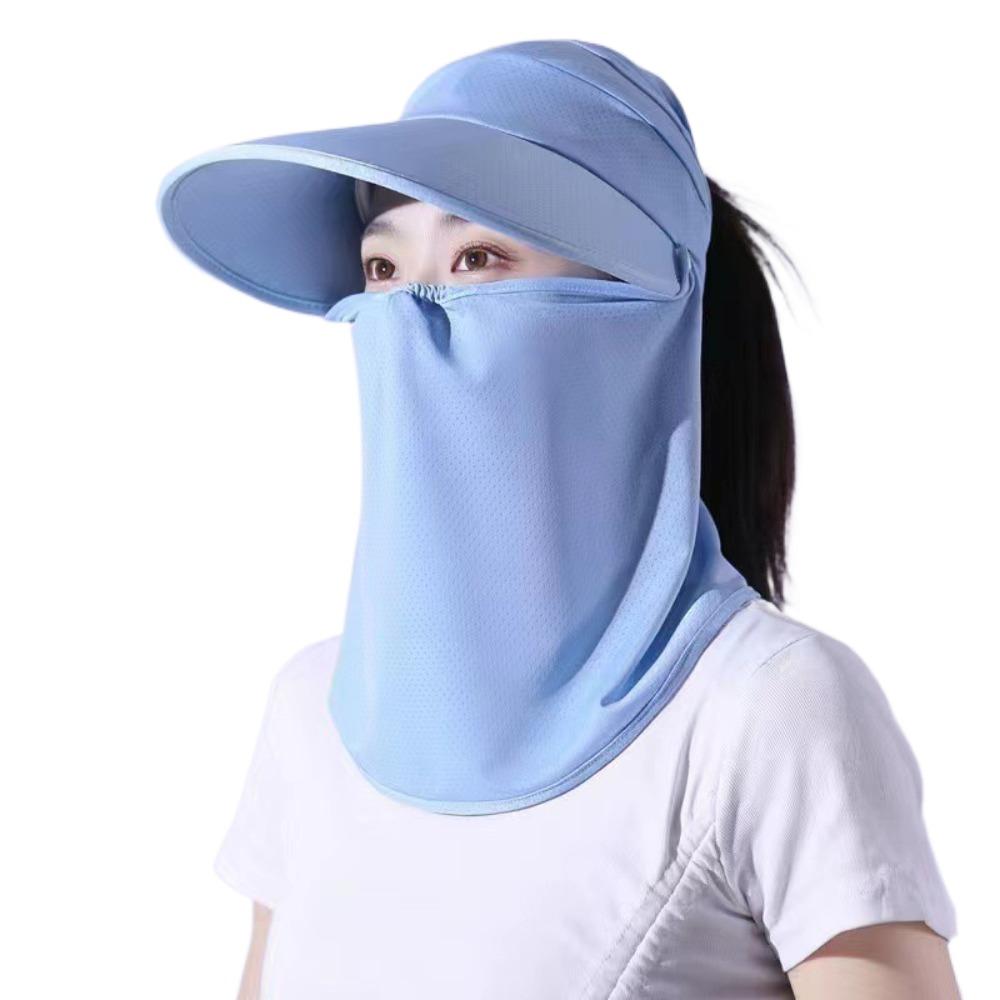Visor Hat Empty Top Hat Face Protection Face Cover  Hat Fashion Women Sun Hat  Beach
