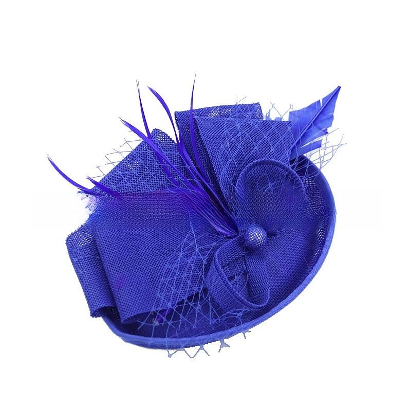 Art Deco Style Linen Hat With Short Brim For Vintage Fashion And Gatherings