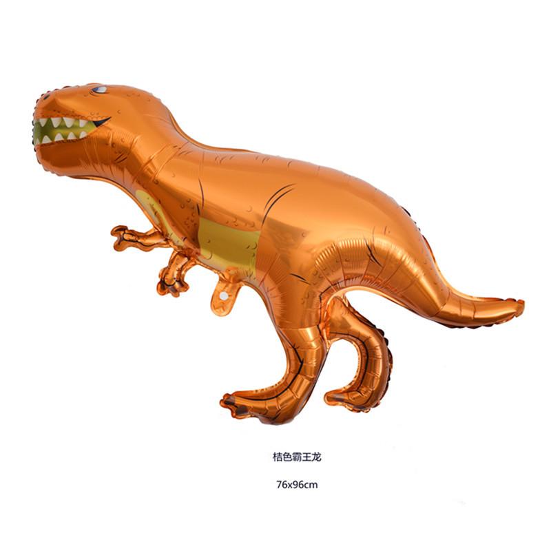 5pcs Dinosaur Aluminum Film Balloon, Triceratops Tyrannosaurus Rex Dinosaur Theme Party Decorative Balloon