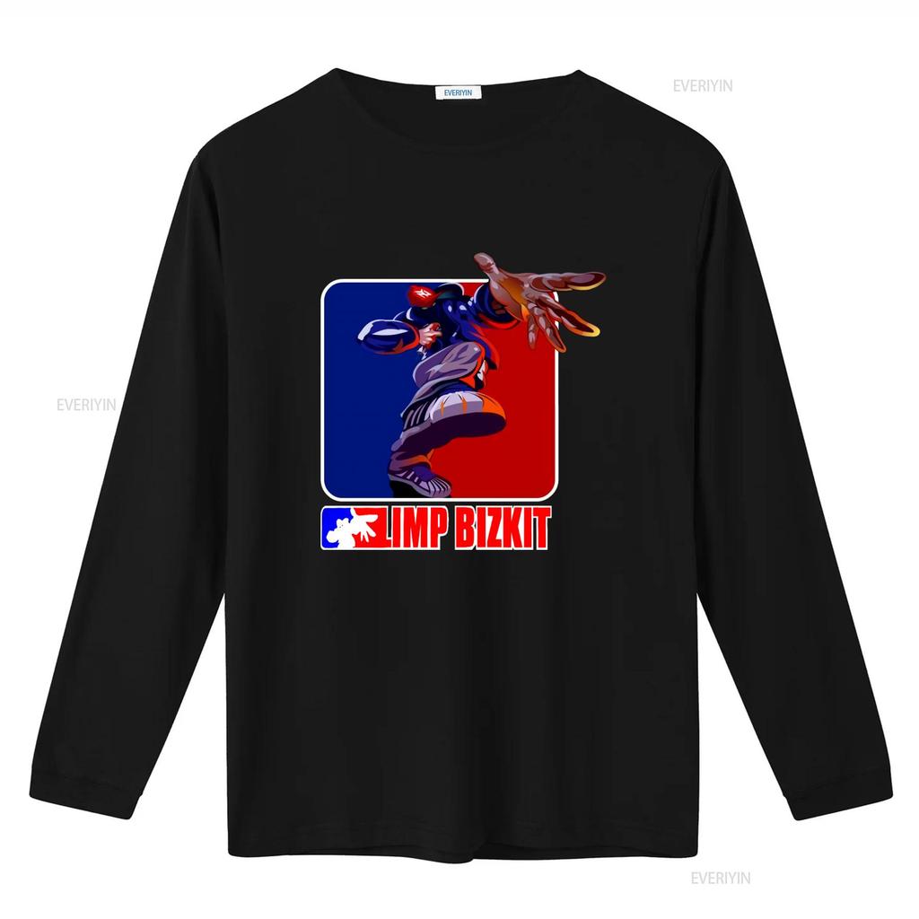 Limp Bizkit Potisk Tričko Stylové Streetwear pro Hip Hop Fanoušky vintage Prané Ležérní Měkké Unisex Prodyšné Mírně
