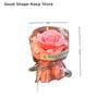 Künstlicher Rosenblumenstrauß Mini Tasche Seifenblumenstrauß Muttertag Valentinstag Party Geschenk Heimdekoration