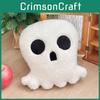 Cartoon Skull Cushion With Plush Cover For Halloween Party Decor And Home Use