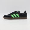 JR0911 adidas Originals Samba OG Core Black Screaming Green Gum (Men's)