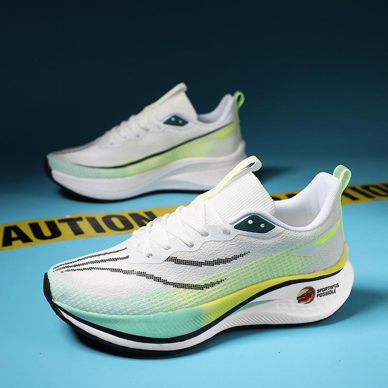 Roter Hase 7Pro Jahr des Drachen Limitierte Reibungs-Sound Laufschuhe Lugao Qualität Atmungsaktives Mesh Sport Freizeitschuhe Herren