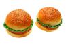 Speed Mao Realistic Hamburger Food Sample Set of 2 Model,