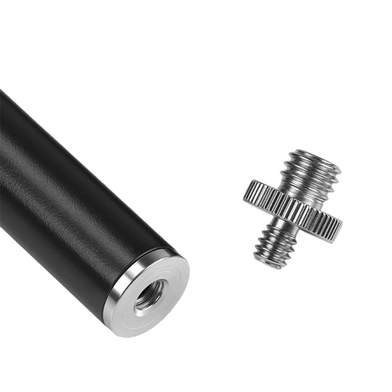 Strong Iron Telescoping Link Post 21/39cm Modifiable 1/4" To 3/8" Mount For Photography Equipment Support