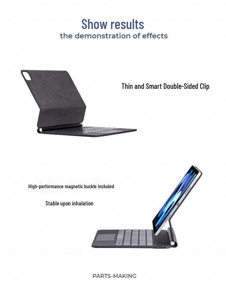 Magic Keyboard Case for iPad Air 13 with A19 Magnetic Touch