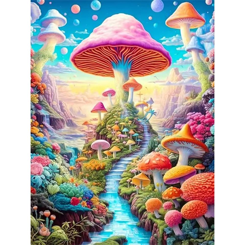 CHENISTORY Landscape Diamond Embroidery Cross Stitch Art Kits Diy Craft Diamond Painting5D Mosaic Kit Wall Art Home Decoration