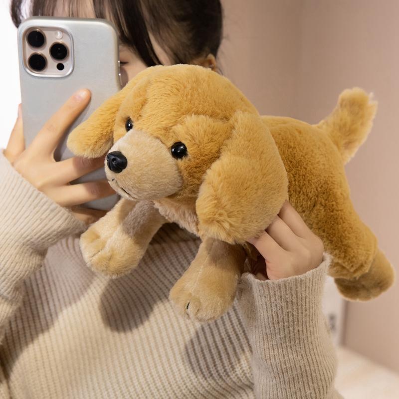1Pc 22/30CM Simulation Husky Golden Retriever Beagle German Shepherd Dog Plush Toys Lovely Pet Dog Dolls Kids Birthday Gift