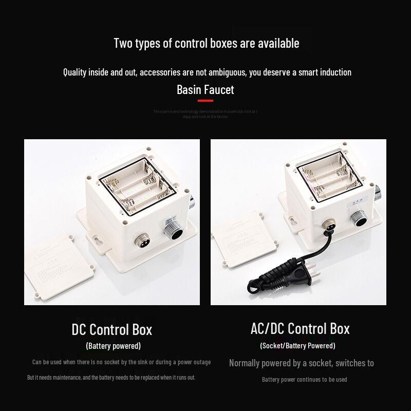 Yidashang Automatic Infrared Sensor Deck-Mounted Basin Faucet