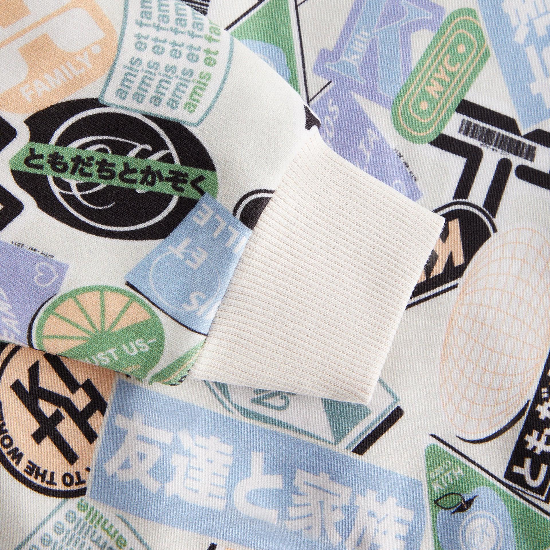 

Kith Hoodie Parent-Child Series Nelson Fashion Comfortable Versatile Crew Neck Sand Color Kids hoodies KHK030743-104 XS