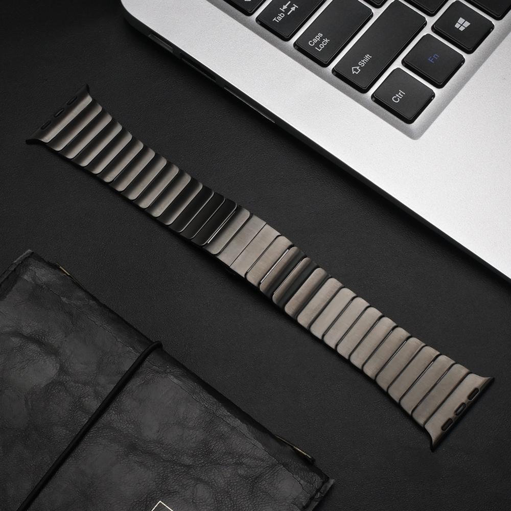 Stainless Steel Band for Apple Watch Ultra 3 2 1 49mm 11 10 46mm 42mm Luxury Strap for Iwatch 9 8 7 6 5 4 Se 44mm 40mm 45mm 41mm