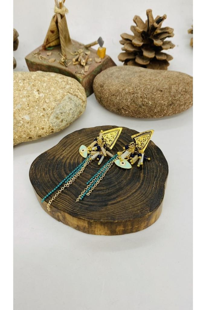 Valentine's Day Birthday Gift Handmade Ethnic Authentic Hippie Bohemian Fashion Jewelry Earrings