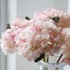 Seidenblumen Künstliche Blumen 10 Farben Hortensien-Strauß Exquisite Kunstblume Heim-Dekoration
