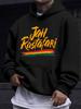 American/European Style unisex Autumn/Winter Printed Hoodie Long-Sleeve Sweatshirt, Rastafari Colorful Trendy Slogan Hooded Print Sweatshirt, Caribbea