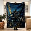 Batman Print Blanket - Soft & Comfortable, for Bedroom, Travel, Sofa, Home Decoration - Birthday Christmas Gift for Friend