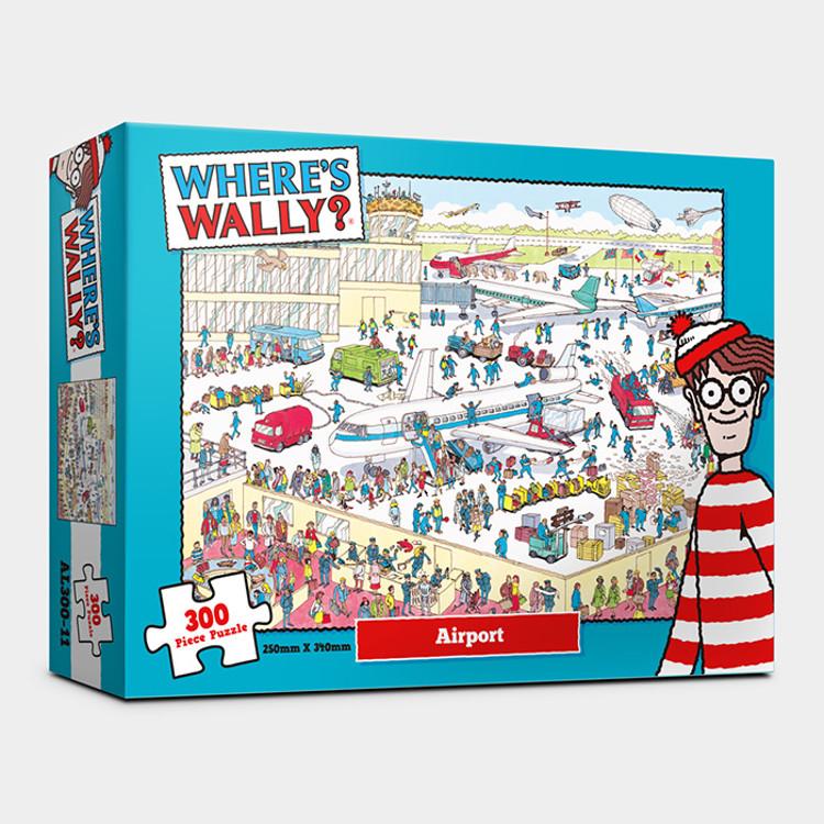 300 Piece Jigsaw Puzzle - Find Wally Airport, Popular Korean Puzzle