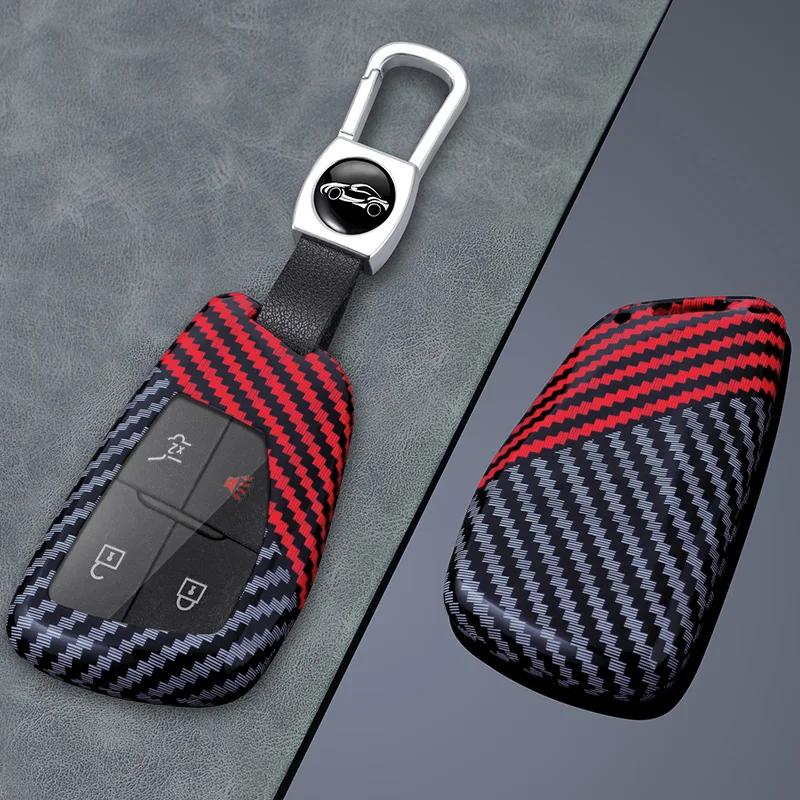 Car Key Cover Fob Case Shell For Gmc Yukon Sierra At4 For Buick Envision S Plus Avenir For Chevrolet Suburban Tahoe