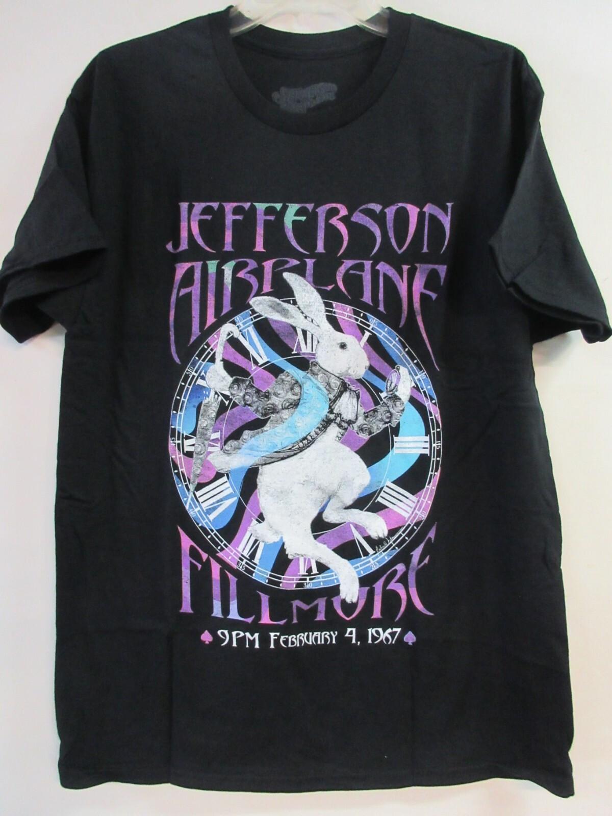 JEFFERSON AIRPLANE OFFICIAL WHITE RABBIT 2024 BAND CONCERT MUSIC T- LARGE Unisex T-Shirt M