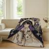 Adventure anime L-Lord of M-Mysteries Blanket For Sofa Office Bed Plane Travel Sleep Read Relax Camping Soft And Warm