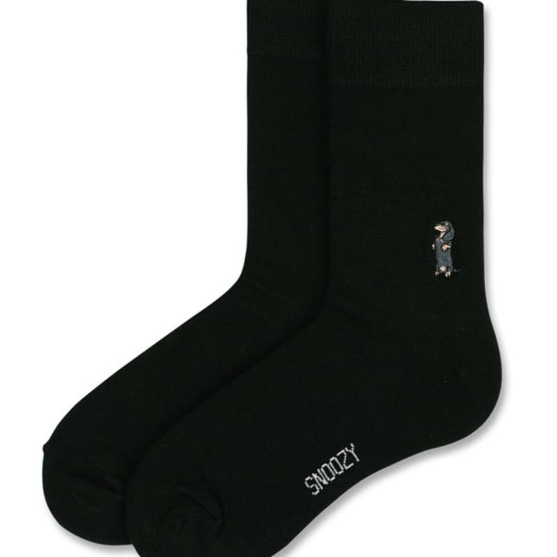 SNOOZY EM-Black (Dachshund)