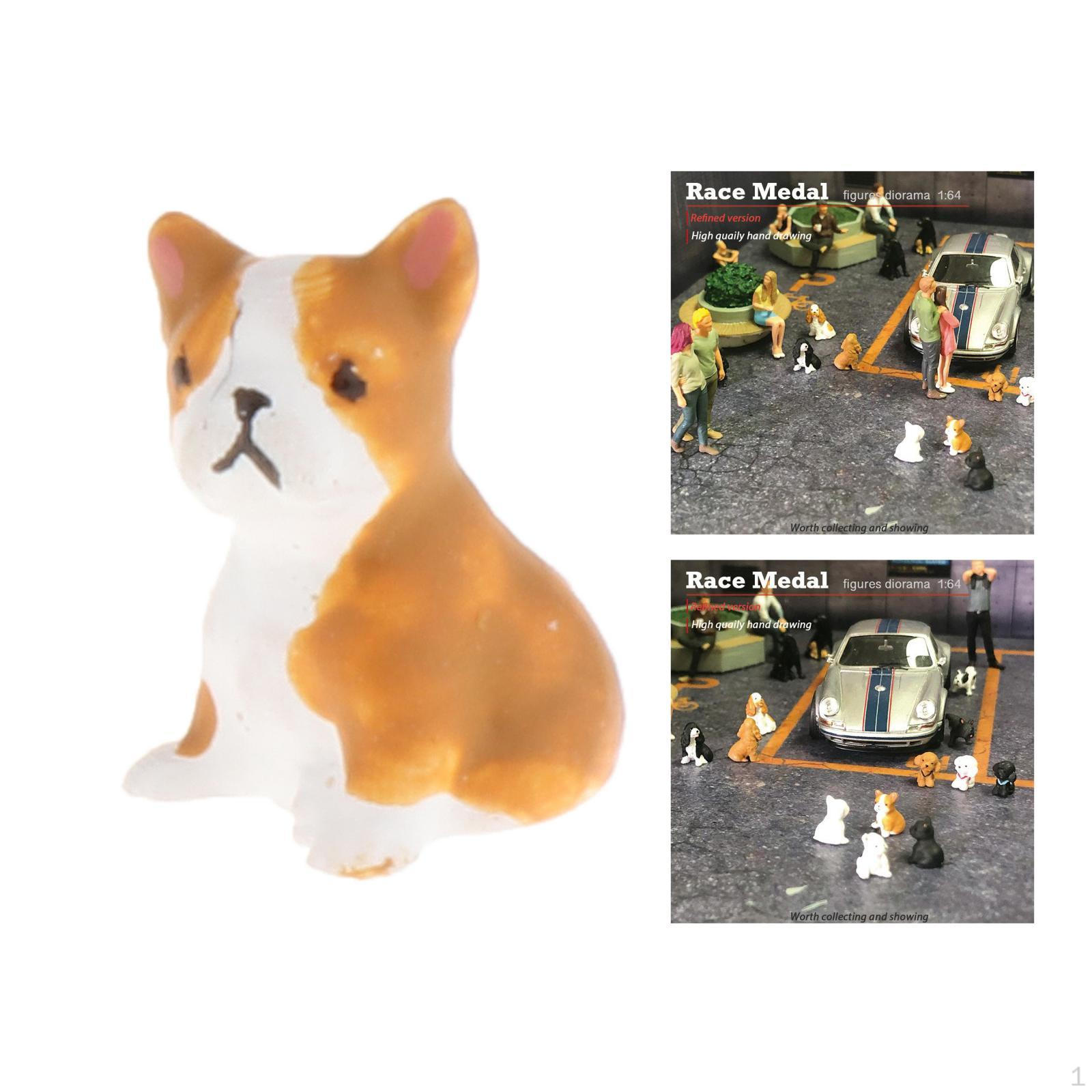 

1/6 модель сцены диорама собака ручная роспись сценарий миниатюрные миниатюры