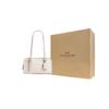 COACH Swing Zip Leather Shoulder Bag, Handbag, Shoulder Bag Medium Women's White CM565-B4HA