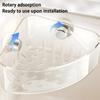 Flexible Kitchen Sink Corners Organizer Space Saving Storage Rack Waterproof Triangle Shaped Sponge Holder