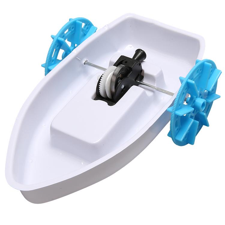 

Amphibious Paddle Steamer DIY Science & Education Model Toy Kit