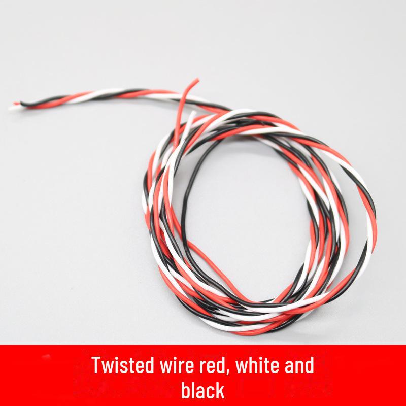 "30-Core Servo Extension Cable for Model Cars and Aircraft, Male to Female, 150/200/300/500mm"