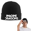 Imagine Dragons Warm Knitted Cap Hip Hop Bonnet Hat Autumn Winter Outdoor Beanies Hats for Unisex Adult