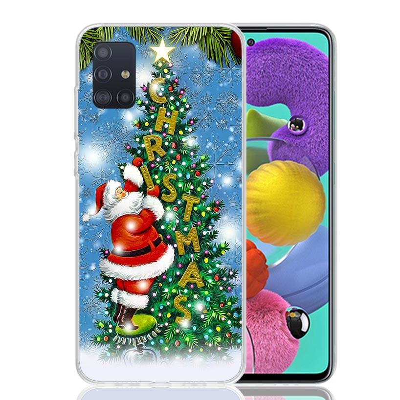 

Christmas Santa Claus Present Phone Case For Samsung Galaxy A52 A42 A32 A22 A12 A51 A50S A40 A30S A20E A10S A41 A31 A21S A11 A72 Samsung A40