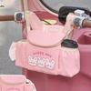Scratch Resistant Stroller Hanging Bag Portable for Baby Diaper Milk Bottle Holder Fits Handlebar E Bike