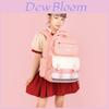 Adorable Nylon Cartoon Backpack For Boys And Girls With Curved Shoulder Straps