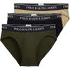 Polo Solid Cotton Logo Print Triangle Underwear 3-Pack Men Underwear 714840543-020