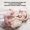 Baby Luxury Pacifier BPA   Little   Rhinestones Golden   Newborn Dummy Soother for 6 to 18 Months Baby
