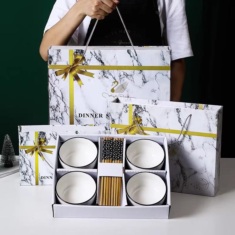 Elegant Ceramic Gift Bowl Set