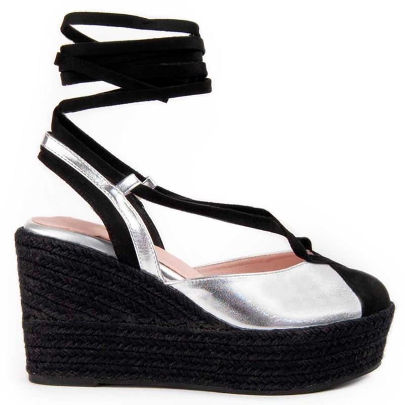 Alpargata De Cuña Para Mujer. Montevita Balenci6 102921