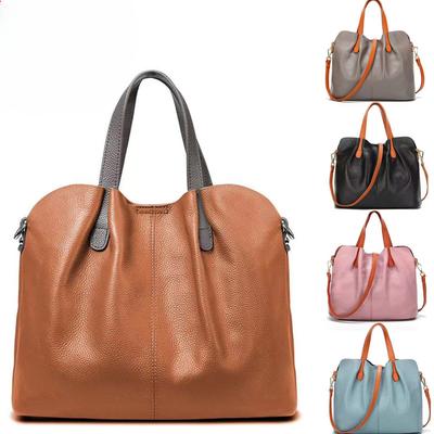 Leather Women'S Bags, Summer Portable Bucket Bags, Niche High-End Sense, Large Capacity, Fashionable Casual Bags For Women