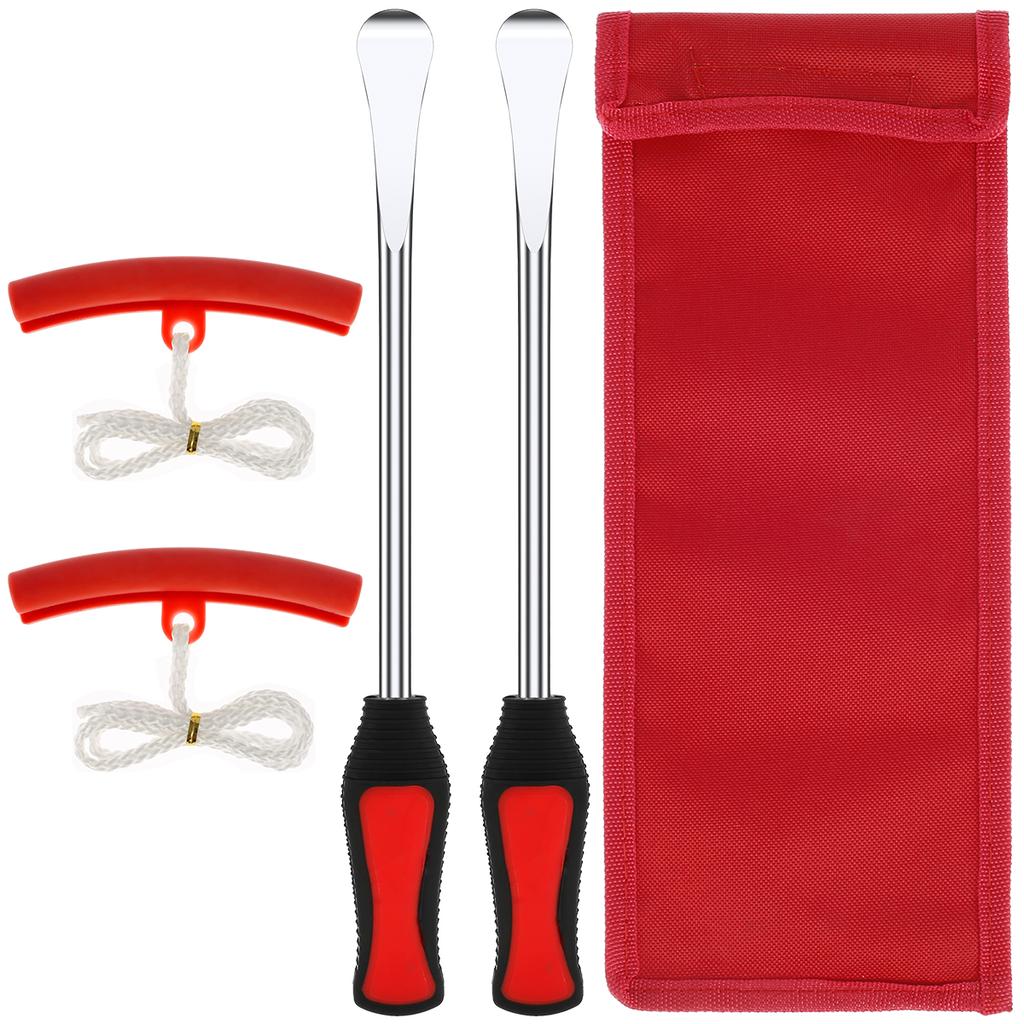 Tire Changing Lever Tools Motorcycle Tyre Repair Auto Spoon Tire Kit Bike Tire Levers Spoon Rim Protector Tire Repair Tool Set