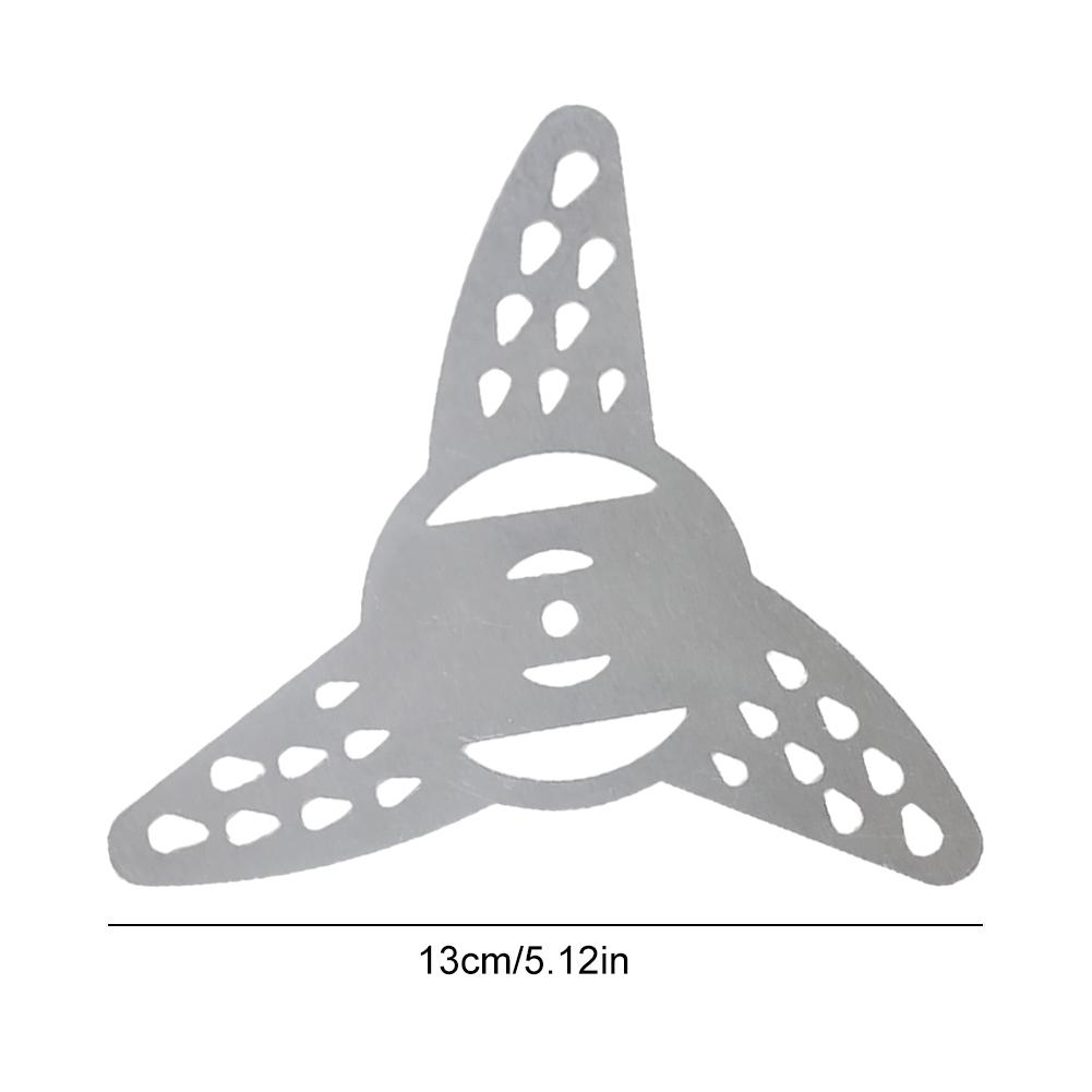 3 Teeth Brush Cutter Blade Garden Power Tools Accessories Weed Eater Head for Garden Sidewalk Pavement Cleaning