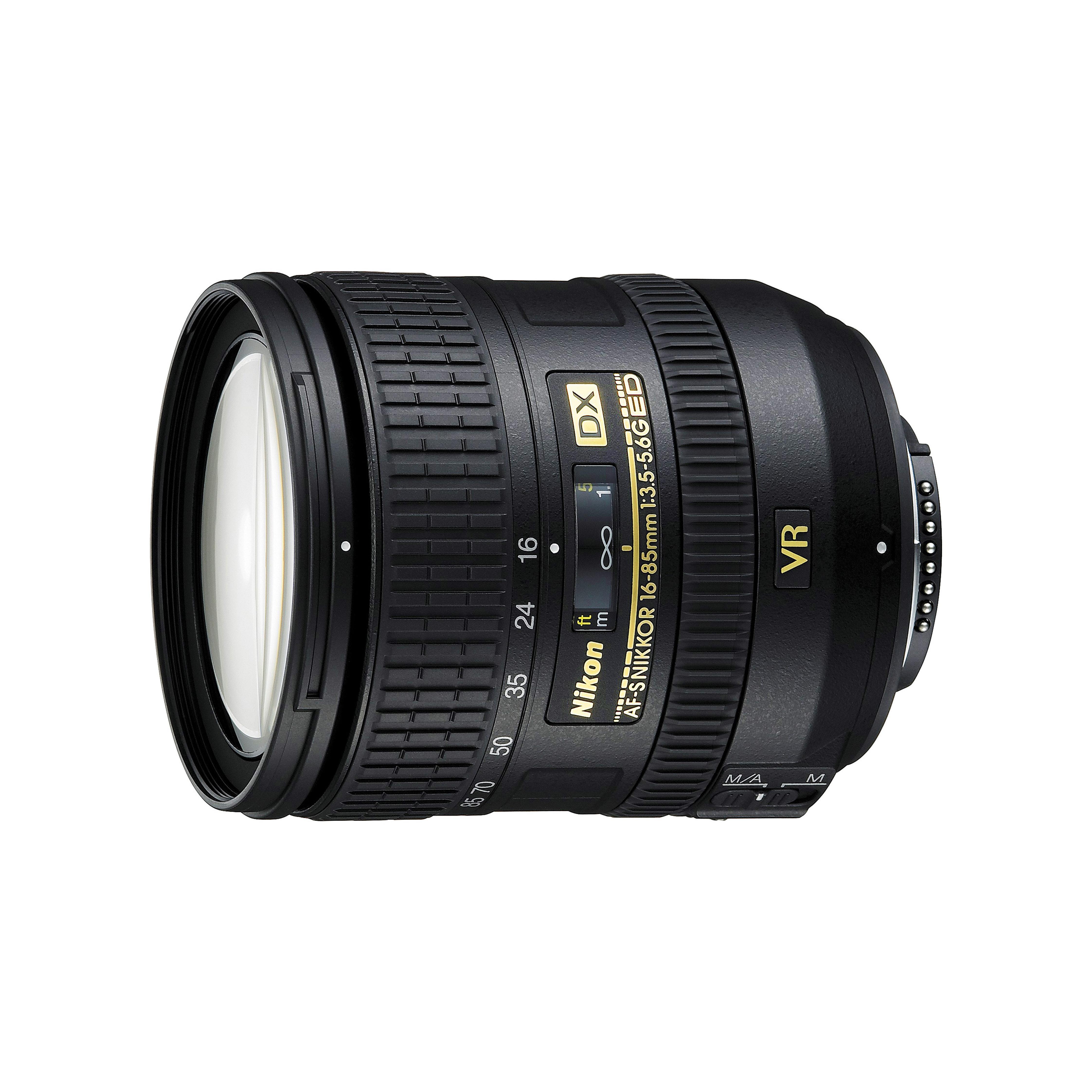 

Объектив Nikon AF-S DX NIKKOR 16-85mm f/3.5-5.6G ED VR чёрный