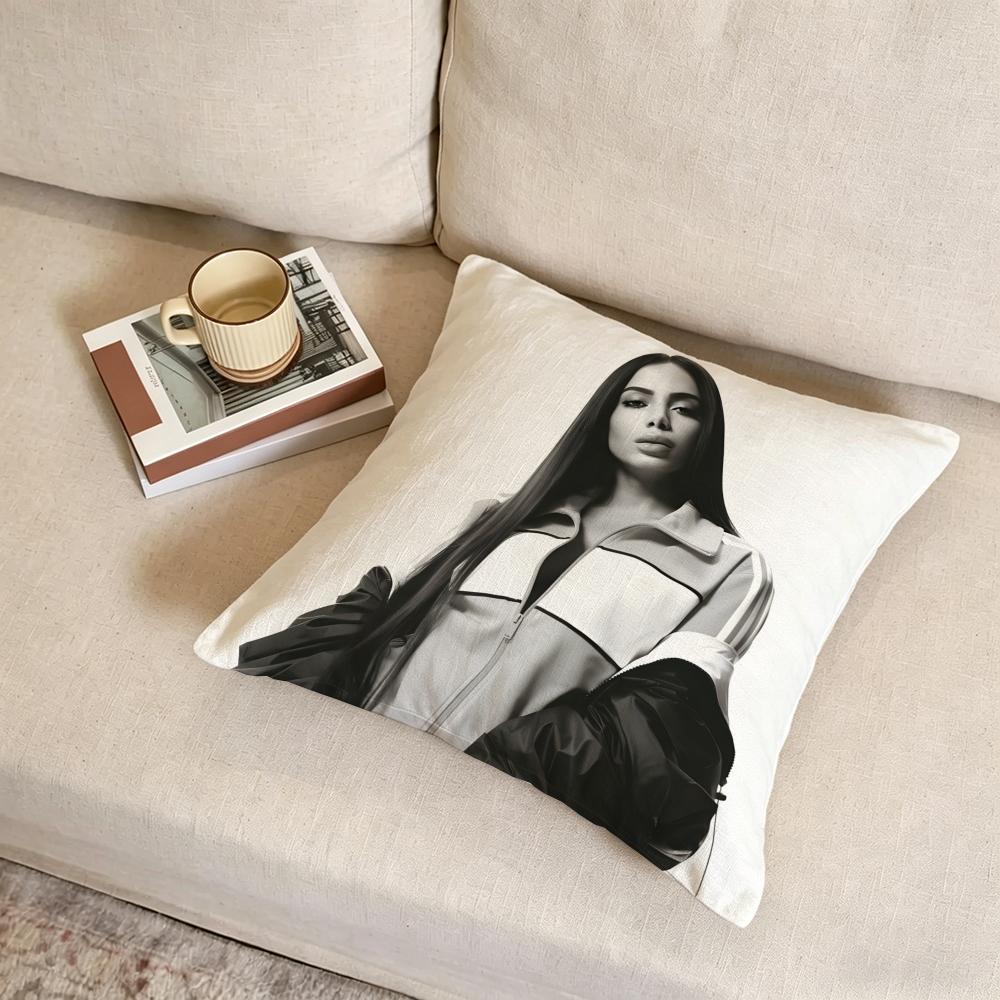 A-Anitta Cushion Cover Fabric Soft Furnishing,Pillowcase, Cushion Cover, Sofa Pillow, Home Decoration