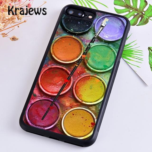 

Colorful Rainbow Watercolor Phone Case Cover For iPhone 17 Air 16 15 14 plus 12 13 pro max coque Fundas iPhone 14plus