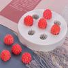 Silicone Fruit Shape 8 Grid Fondant Mold Non-stick Reusable Washable Bakery DIY Cake Mould Molding Tool Accessories
