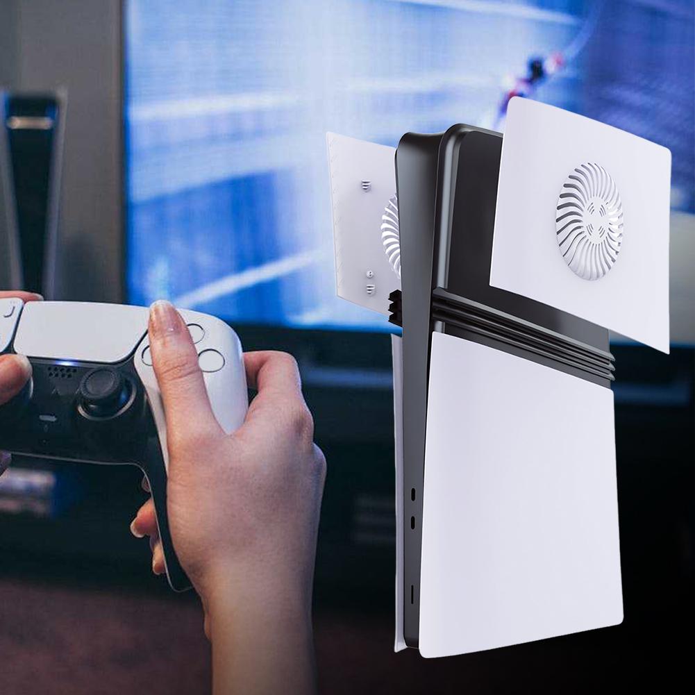 Faceplate Case Cover for PS5 Pro Playstation 5 Pro Console ABS Hard Case with Cooling Vent Hard Shell Skin Protective Shell Case