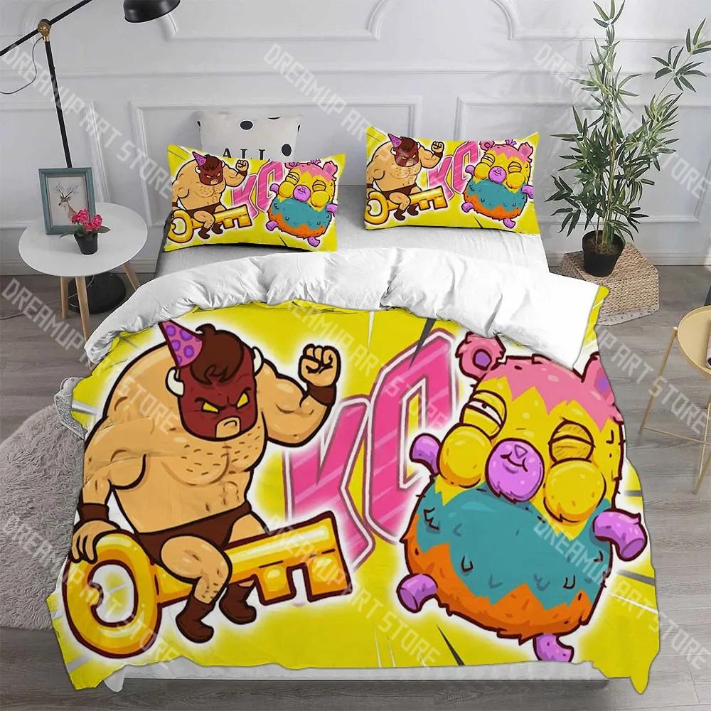 Burrito Bison Launcha Libre Bedding Set Single Twin Full Queen King Size Bed Set Kids Bedroom Duvetcover Sets Bed Sheet Set