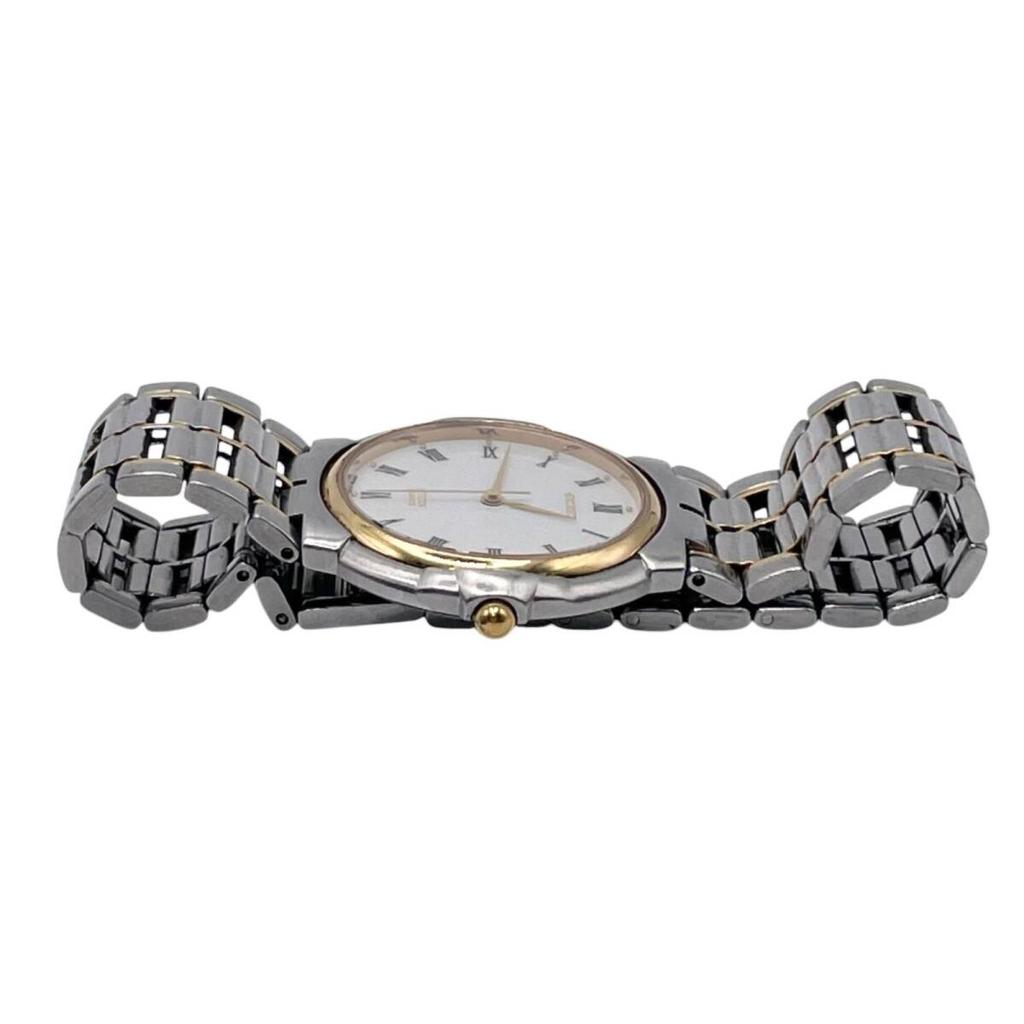 CITIZEN EXCEED Quartz Roman /New Battery 2730-274032 Watch, Numerals, Vintage, Slim, Two-Tone [ai8]