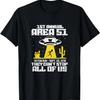Storm Area 51 5k Fun Run Outfit für einen Alien UFO Liebhaber T-Shirt